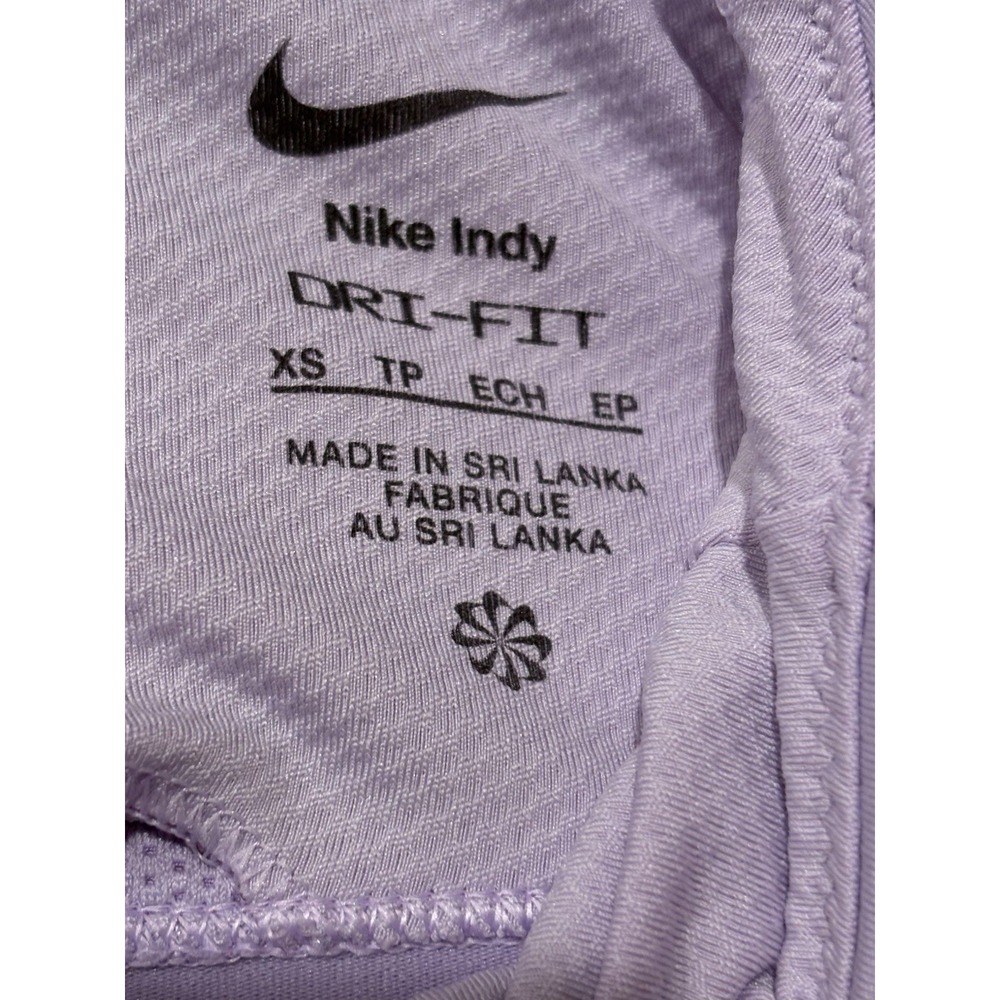 Lot of 2 Nike Dri-FIT Indy Low Impact Athletic Women's Sports Bra Padded Sz XS - Picture 7 of 8
